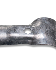 T-pipe clamp half 1 1/2"x1"